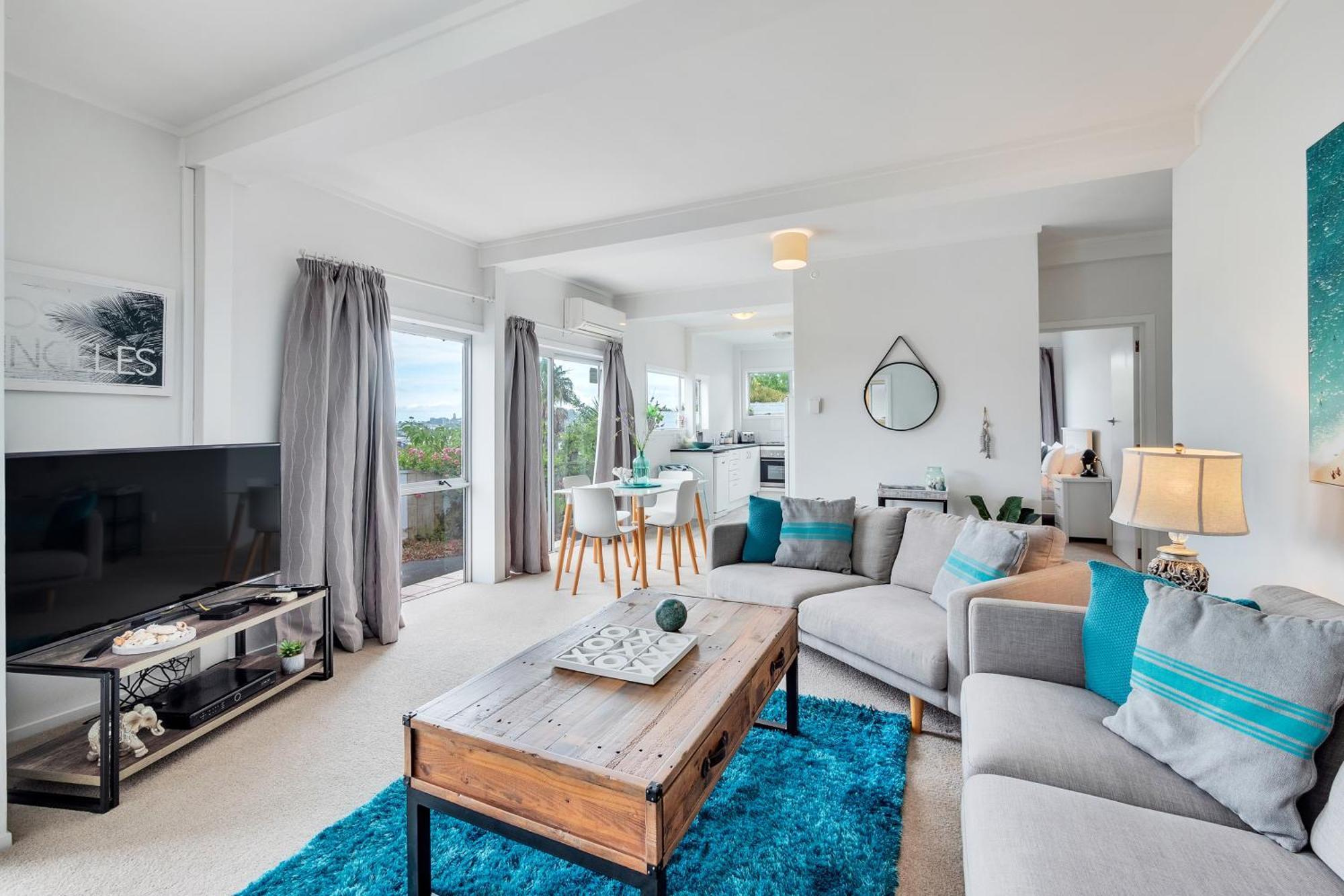 Apartamento Bright Kingsland Contemporary Auckland Exterior foto